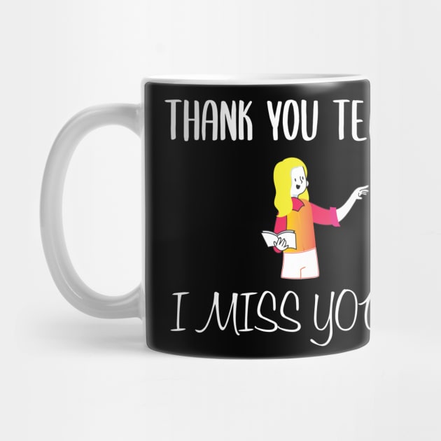 Thank You Teacher, I Mess You Cute Familly Gift Idea for Mom, Dad, funny & sibilings by TshirtStoreloft